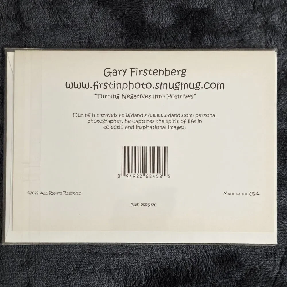 5 Gary Firstenberg greeting cards Turning Negatives Into Positives 2019 Signed